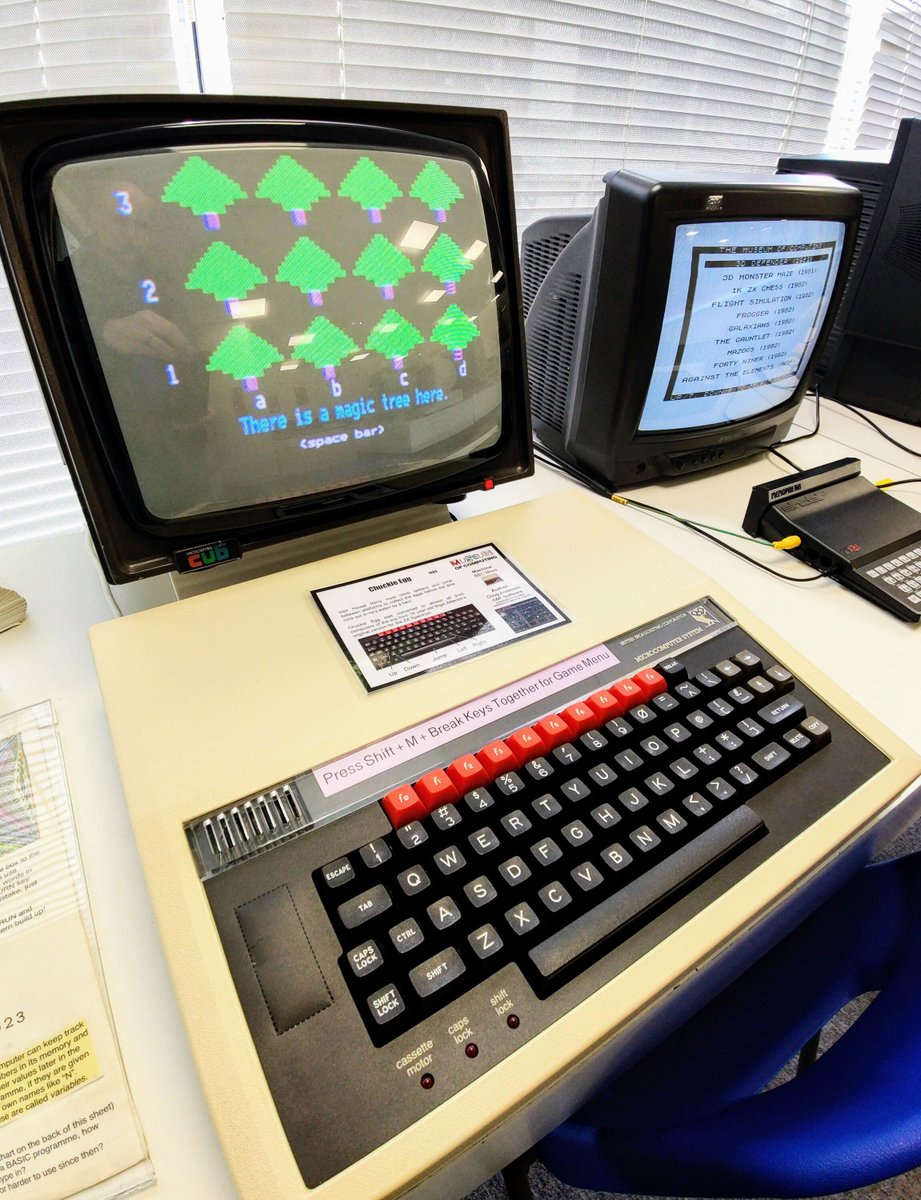 MuseumComputing's tweet image. Looking for inside activities safe from today's rain 🌧️? Come and be entertained by our collection of computers 🖥️ and games consoles 🕹️ in our air-conditioned gallery!
Saturday - 9:30am to 5pm
Adult £5 Child £3 Family £12
#Swindon #computer #retrogaming #museum