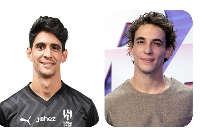 I was just surfing, and i think I have found lookalikes😂😂😂