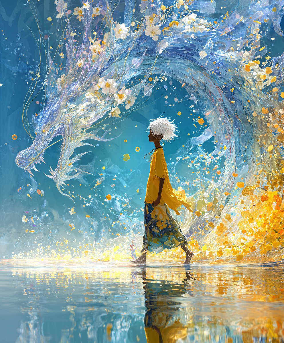 clouDragon〜Mirror of the sky〜🌤️🐉💫🌟✨

#ソラノサンポ