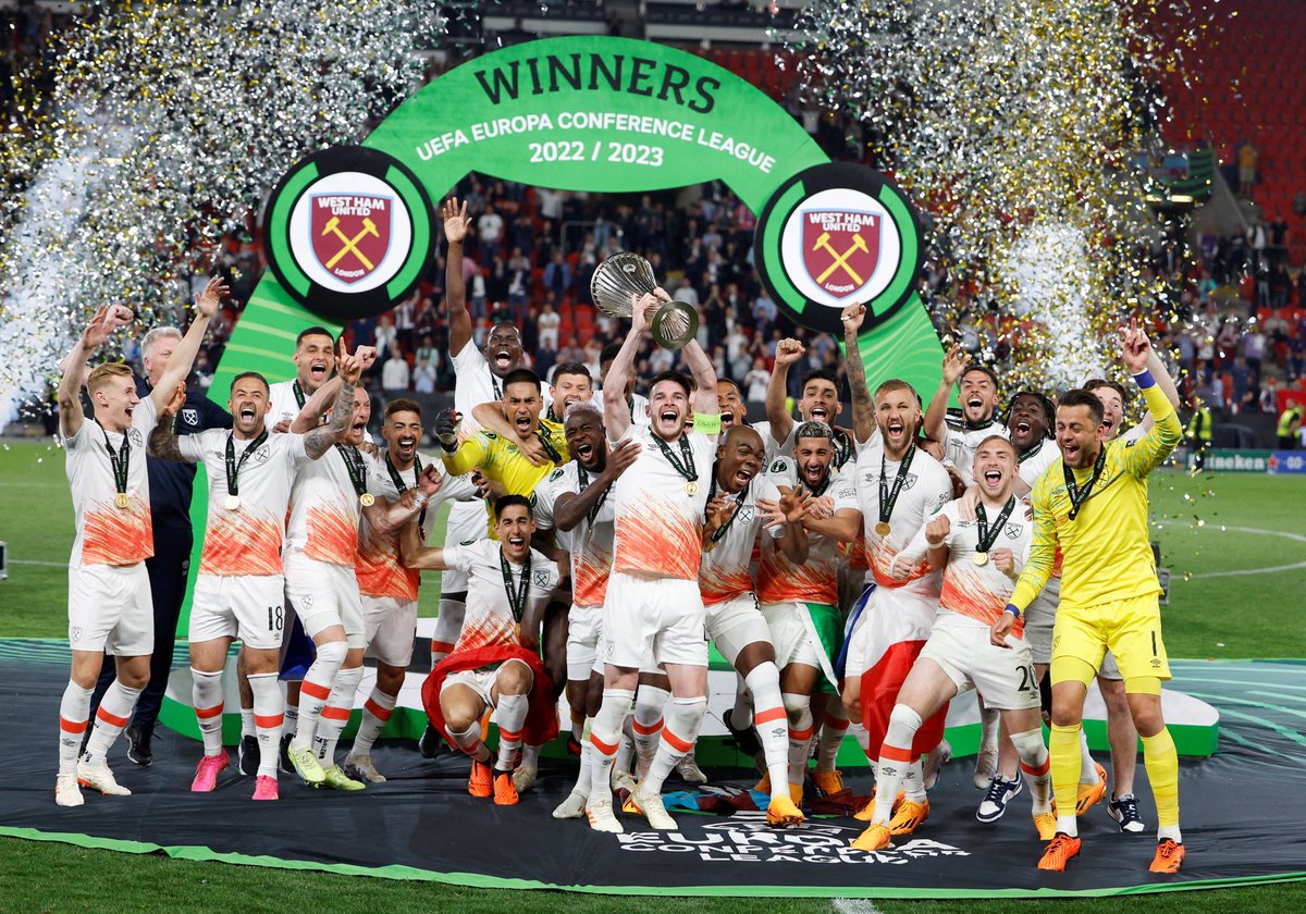 westhamtransfer's tweet image. 07.06.2023

2 years ago today, West Ham became European champions.