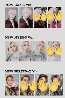 nini96028849's tweet photo. SEVENTEEN セブチ トレカ 交換
HAPPYBURSTDAY ユニバ 
myself birthday escape Daredevil

譲　画像
求　スングァン（異種可能です！）

郵送希望です📮
myself verのスングァンちゃん探しております…🥲
お気軽にお声掛けください！！ https://t.co/oYwicZaaG5