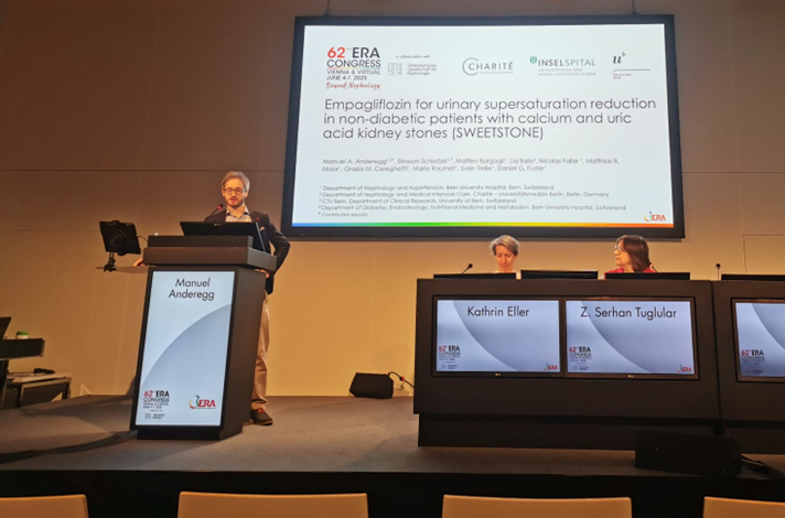 ERA - European Renal Association (@erakidney) on Twitter photo EMPAGLIFLOZIN FOR URINARY SUPERSATURATION REDUCTION IN NON-DM PATIENTS WITH CALCIUM AND URIC ACID KIDNEY STONES (🪨SWEETSTONE🪨)
- <a href="/Andereggman/">Manuel Anderegg</a> (DE) EMPAGLIFLOZIN FOR URINARY SUPERSATURATION REDUCTION IN NON-DM PATIENTS WITH CALCIUM AND URIC ACID KIDNEY STONES (🪨SWEETSTONE🪨)
- <a href="/Andereggman/">Manuel Anderegg</a> (DE)