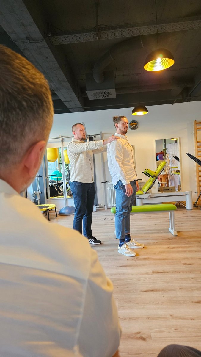 Dr. Yuri Stebnovsky, Neurologist from Kiev, Ucraine passed as first Ucrainian doctor the International Certification in the Fascial Distortion Model FDM at ETAMED in Hannover #fascialdistortionmodel #fdm