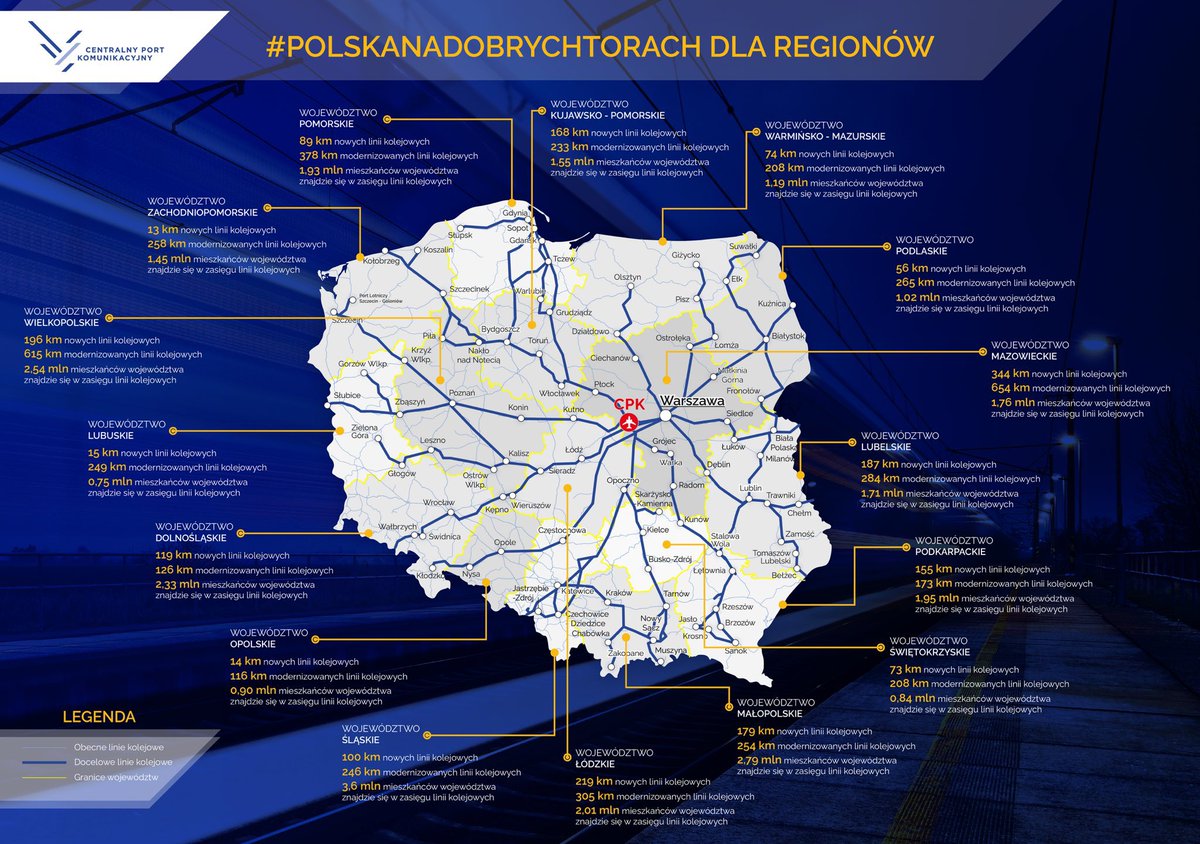 Pierwsza mapa przedstawia stopień wykluczenia komunikacyjnego w Polsce. 

Ściana wschodnia tragedia. Ponadto trochę ponad 8 mln Polaków (22% ludności Polski) ma bardzo ciężki dostęp do komunikacji i jest w tzw „ubóstwie komunikacyjnym”.

Z tym problemem chciano walczyć dzięki