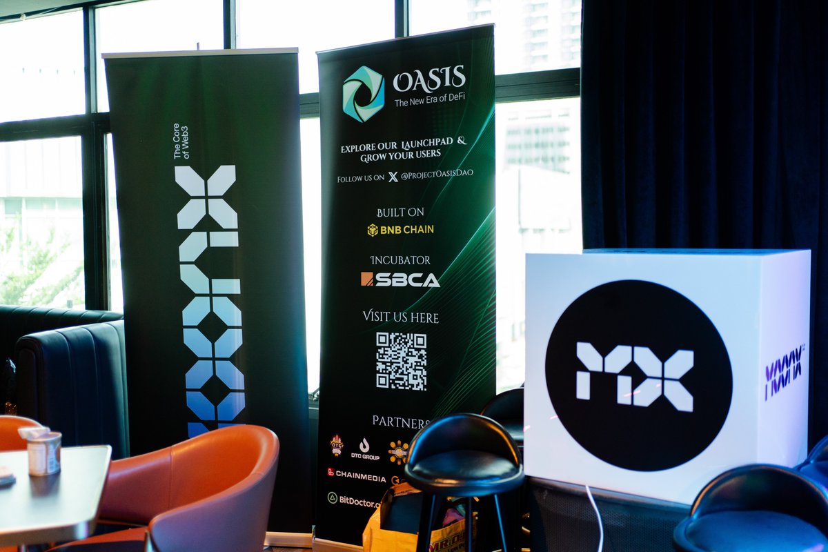 Projectoasisdao's tweet image. 🌏 Project OASIS @ abcd - APAC Blockchain Day 🌐
We were proud to be part of @abcd_web3_ as Silver Sponsor - APAC Blockchain Day, a vibrant gathering of builders, dreamers, and doers in the #Web3 space.
From insightful panels to energetic networking, the event brought together…