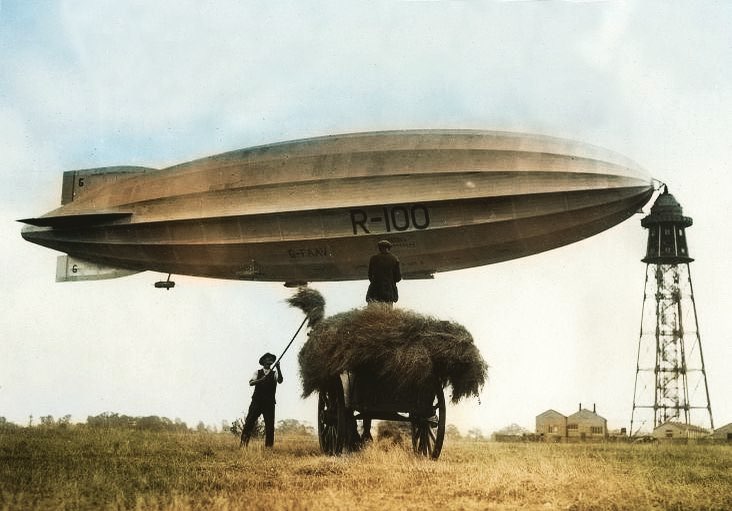 CardingtonSheds's tweet image. Airship R100