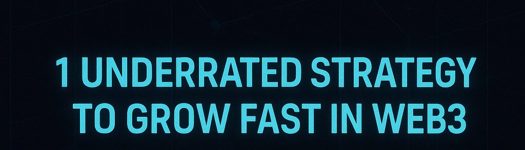 orion0kane's tweet image. 1 underrated strategy to grow your audience FAST in Web3:

→ Pick a niche
→ Find the top 10 accounts
→ Comment DAILY with insights or adds

You’ll get profile visits, engagement, and trust.

Outwork the lurkers.
#Web3Growth #BCSVChallenge