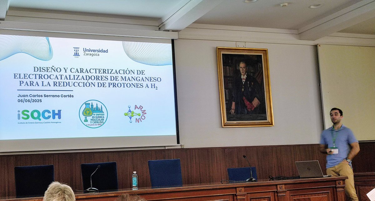 Ana Elduque (@ana_elduque) on Twitter photo Hoy se ha celebrado el IV Simposio de Química molecular y Catálisis, organizado por el <a href="/ISQCH/">ISQCH (CSIC-UNIZAR)</a> - Instituto de Síntesis Química y Catálisis Homogénea. Enhorabuena a participantes y organizadores por el estupendo desarrollo!!! Hoy se ha celebrado el IV Simposio de Química molecular y Catálisis, organizado por el <a href="/ISQCH/">ISQCH (CSIC-UNIZAR)</a> - Instituto de Síntesis Química y Catálisis Homogénea. Enhorabuena a participantes y organizadores por el estupendo desarrollo!!!
