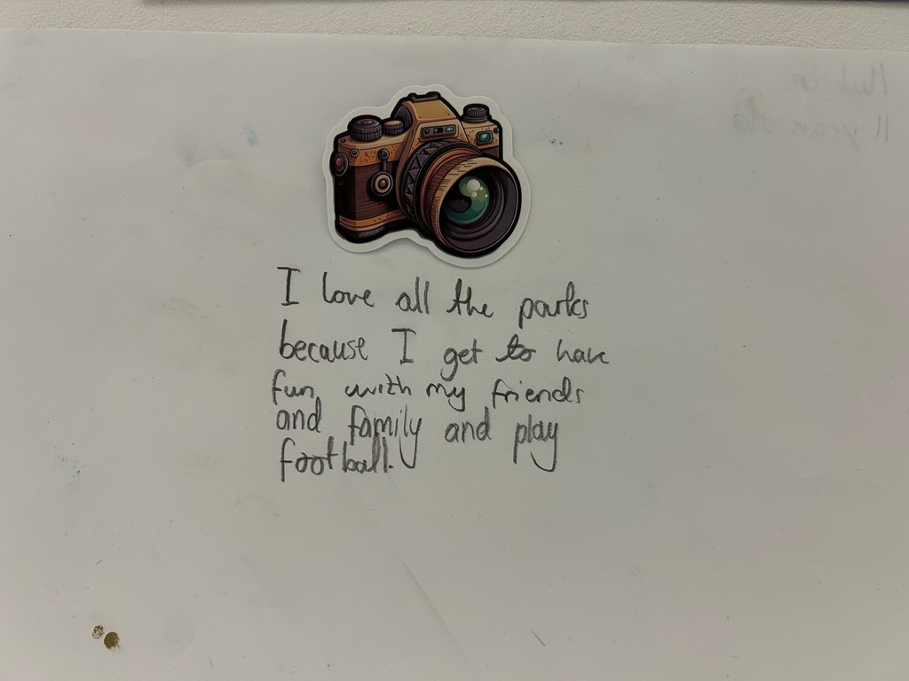 ChalleNGe (@challengenottm) on Twitter photo 'I love all the parks because I have fun with my friends and family and play football'
What is important to children in Hyson Green?
Take a look at their photographic exhibition @new_art_exchange
#ForestFieldsPrimary #ScotholmePrimary
#SaturdayThoughts 'I love all the parks because I have fun with my friends and family and play football'
What is important to children in Hyson Green?
Take a look at their photographic exhibition @new_art_exchange
#ForestFieldsPrimary #ScotholmePrimary
#SaturdayThoughts
