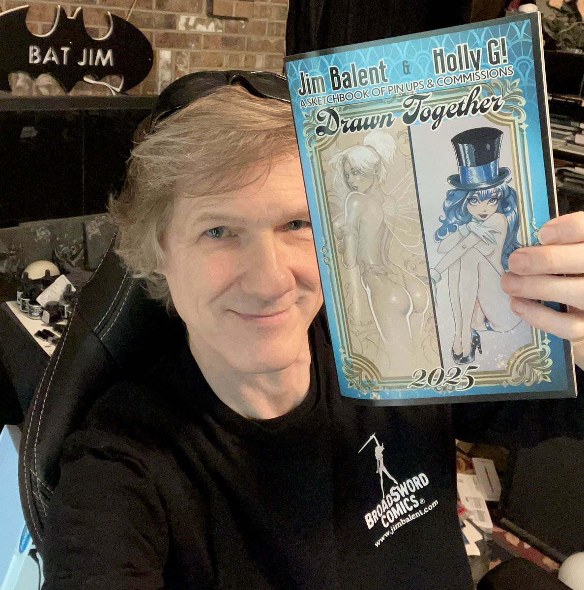 RealJimBalent's tweet image. The latest “Drawn Together “ Art Book has just arrived in the Studio!
Only a few are available on the jimbalent.com website!
Jim
