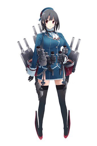 高雄(艦隊これくしょん) 「高雄女王様 #原作の隣に自分の絵を貼る」|あしゅりのイラスト