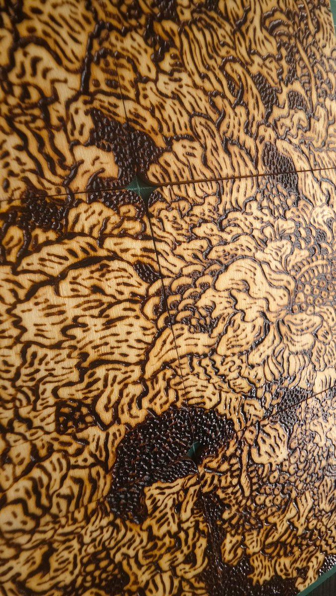 sueannajoe_'s tweet image. Yearghhh playing with faiyahhhh / pyrography / wood burning art. 2 hours to complete this 6 piece wooden coaster.
Boleh pilih set 3 keping (RM18), 4 keping (RM24), 6 keping (RM36). Postage RM8/RM10 via PosLaju.
📧 sueannajoeart@gmail.com or DM