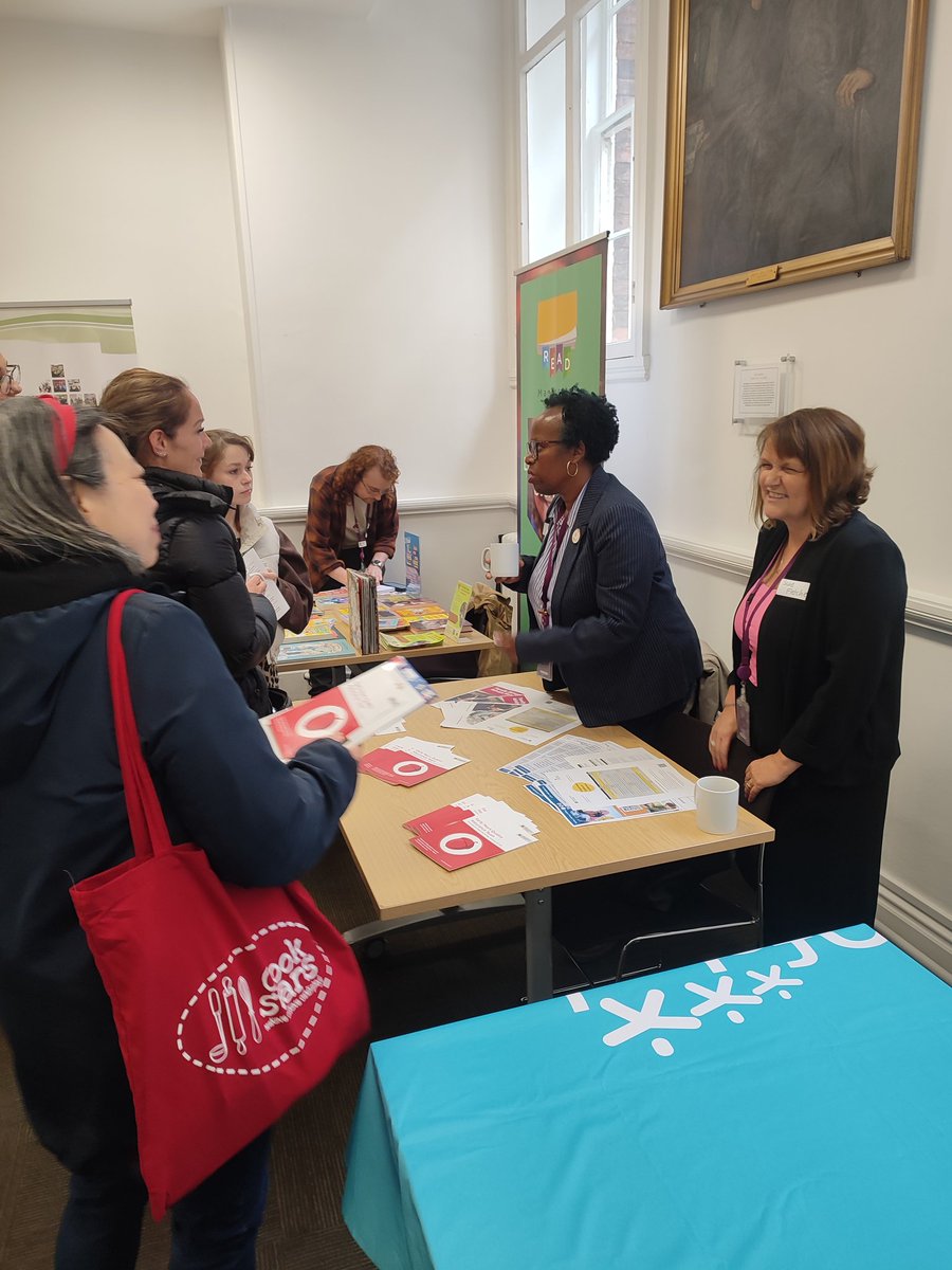 KellyEyres's tweet photo. We're joined by some lovely exhibitors, who are sharing some great ideas /support they can offer, including our very own @mcceyqateam, #ReadManchester and @ManchesterMpcf https://t.co/UdjvyE1Whg