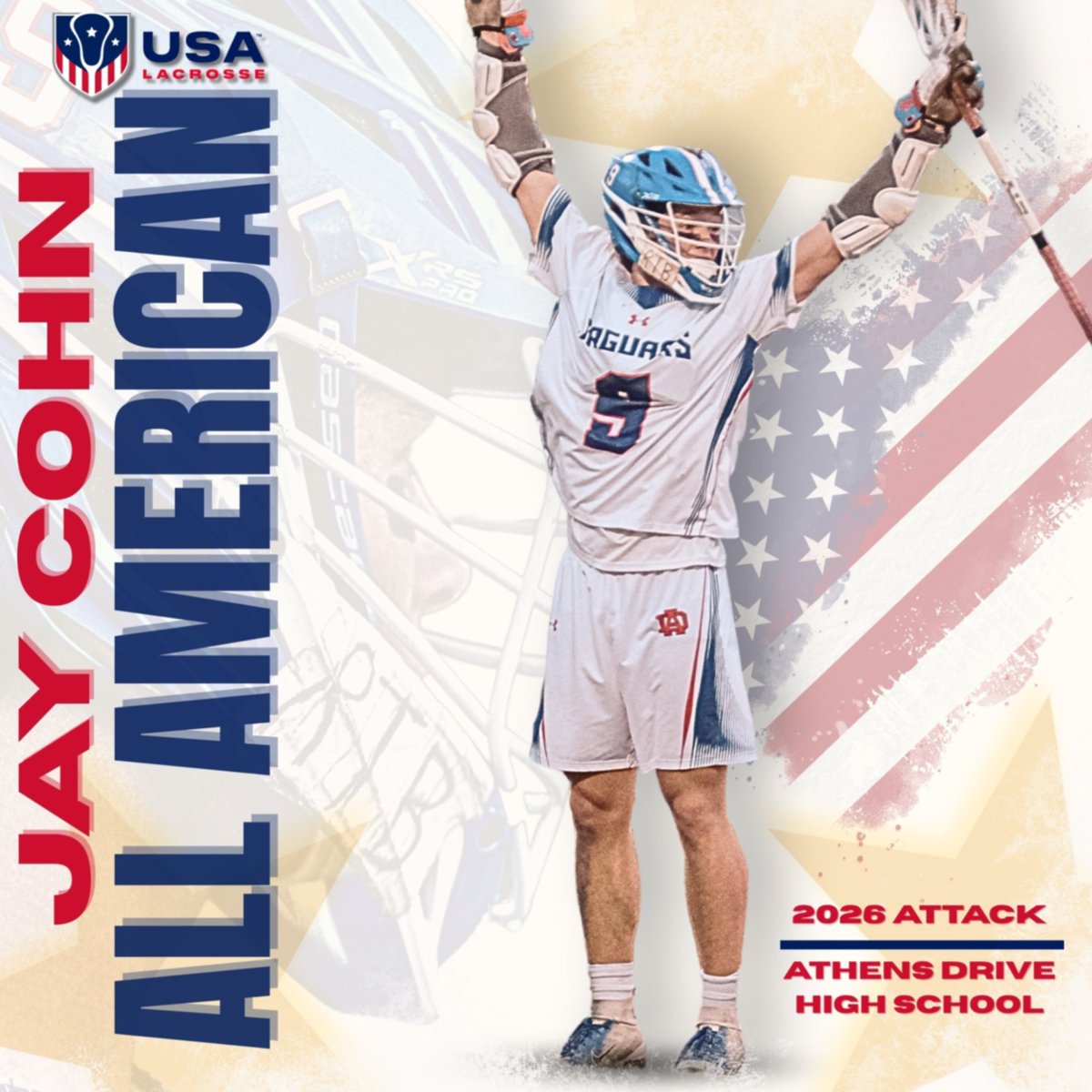 ADLAX (@adlaxheadcoach) on Twitter photo Truly, a special player! Congrats to Jay Cohn, 2026 attack, for being selected to the U.S. Lacrosse ALL-AMERICAN team!
A deserving honor as he improved in all aspects of his game this year! Excited see his next year! <a href="/AthensHSMagnet/">AthensHS-Magnet</a> <a href="/nclaxpreps/">NC Lax Preps</a> @nclaxcoaches <a href="/HarvardMLax/">Harvard Men's Lacrosse</a> Truly, a special player! Congrats to Jay Cohn, 2026 attack, for being selected to the U.S. Lacrosse ALL-AMERICAN team!
A deserving honor as he improved in all aspects of his game this year! Excited see his next year! <a href="/AthensHSMagnet/">AthensHS-Magnet</a> <a href="/nclaxpreps/">NC Lax Preps</a> @nclaxcoaches <a href="/HarvardMLax/">Harvard Men's Lacrosse</a>