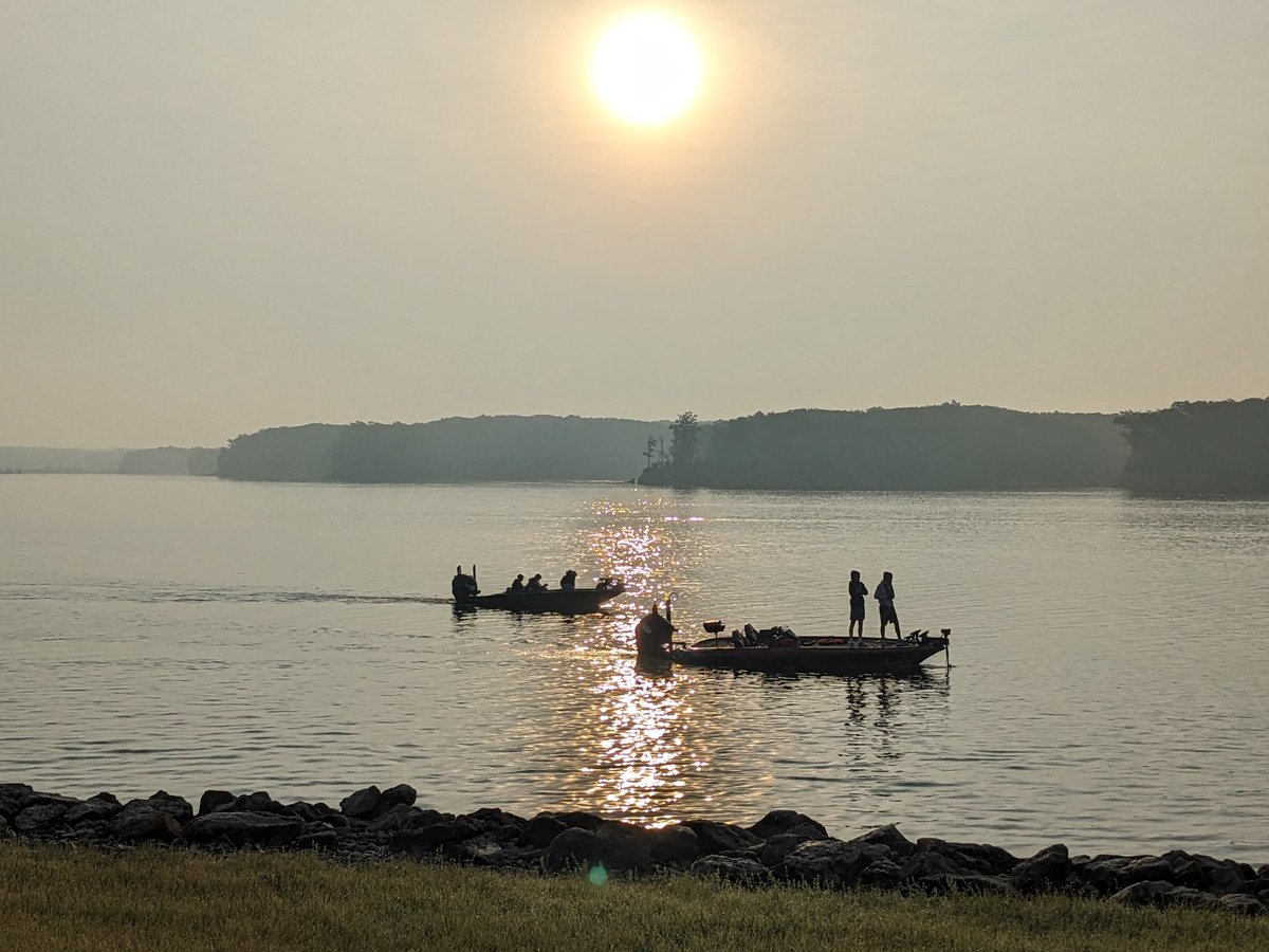 Dale Bowman (@bowmanoutside) on Twitter photo Beautiful morning for takeoff, final day for the first time the IHSA state finals for bass fishing on Lake Shelbyville. Forecast later today looks iffy, but we'll see. #bassfishing #highschoolfishing #youthfishing <a href="/lakeshelbyville/">Lake Shelbyville</a> <a href="/IHSA_IL/">Illinois High School Association #IHSA</a> Beautiful morning for takeoff, final day for the first time the IHSA state finals for bass fishing on Lake Shelbyville. Forecast later today looks iffy, but we'll see. #bassfishing #highschoolfishing #youthfishing <a href="/lakeshelbyville/">Lake Shelbyville</a> <a href="/IHSA_IL/">Illinois High School Association #IHSA</a>