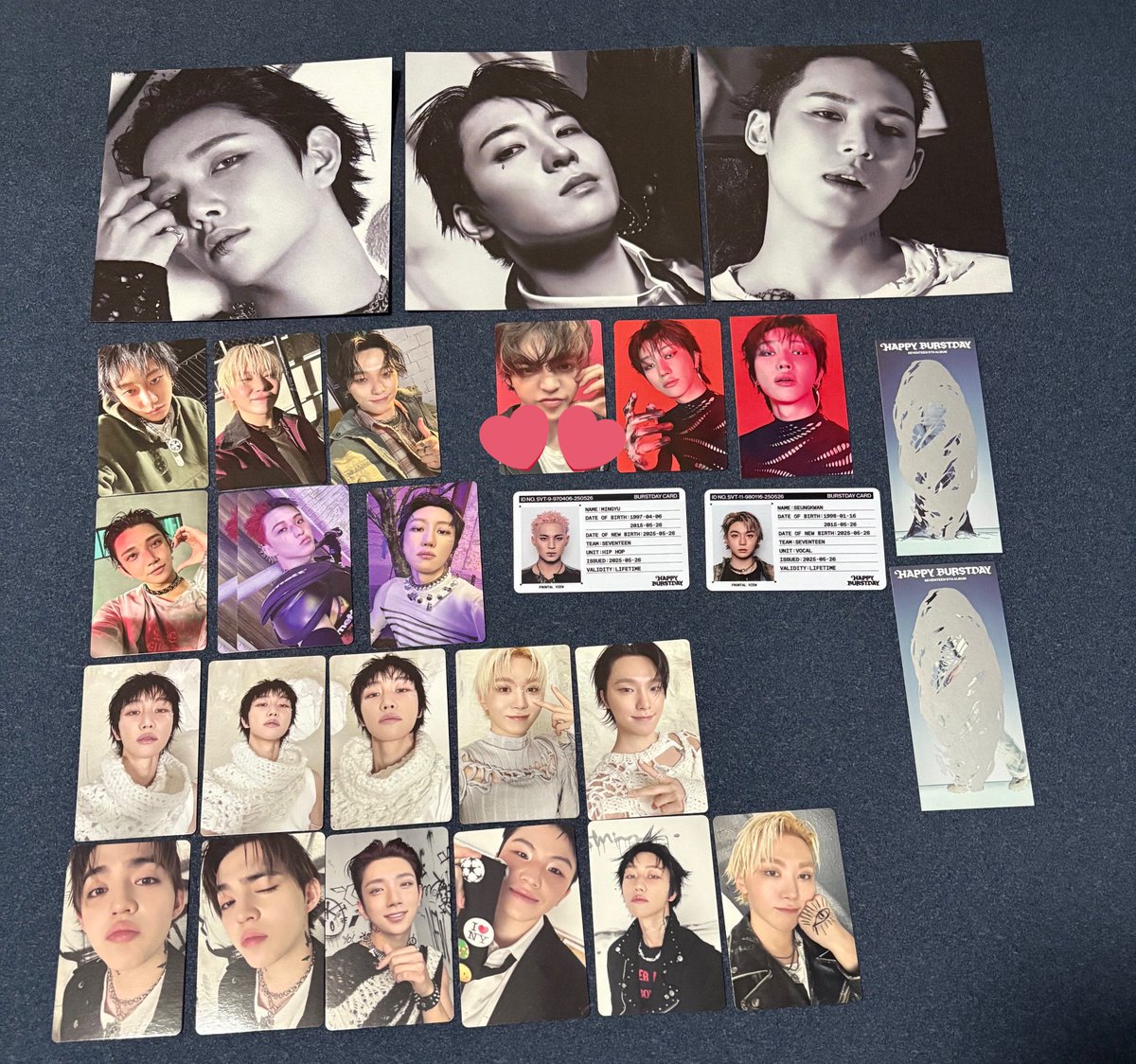 do2kyeom18's tweet photo. @fvjzzpcrl 検索より失礼いたします。
当方画像一枚目のジュン所持しております。
お借りした画像💕のスンチョルと交換可能でしょうか？
ご検討よろしくお願いいたします。 https://t.co/r6I0rt32x1