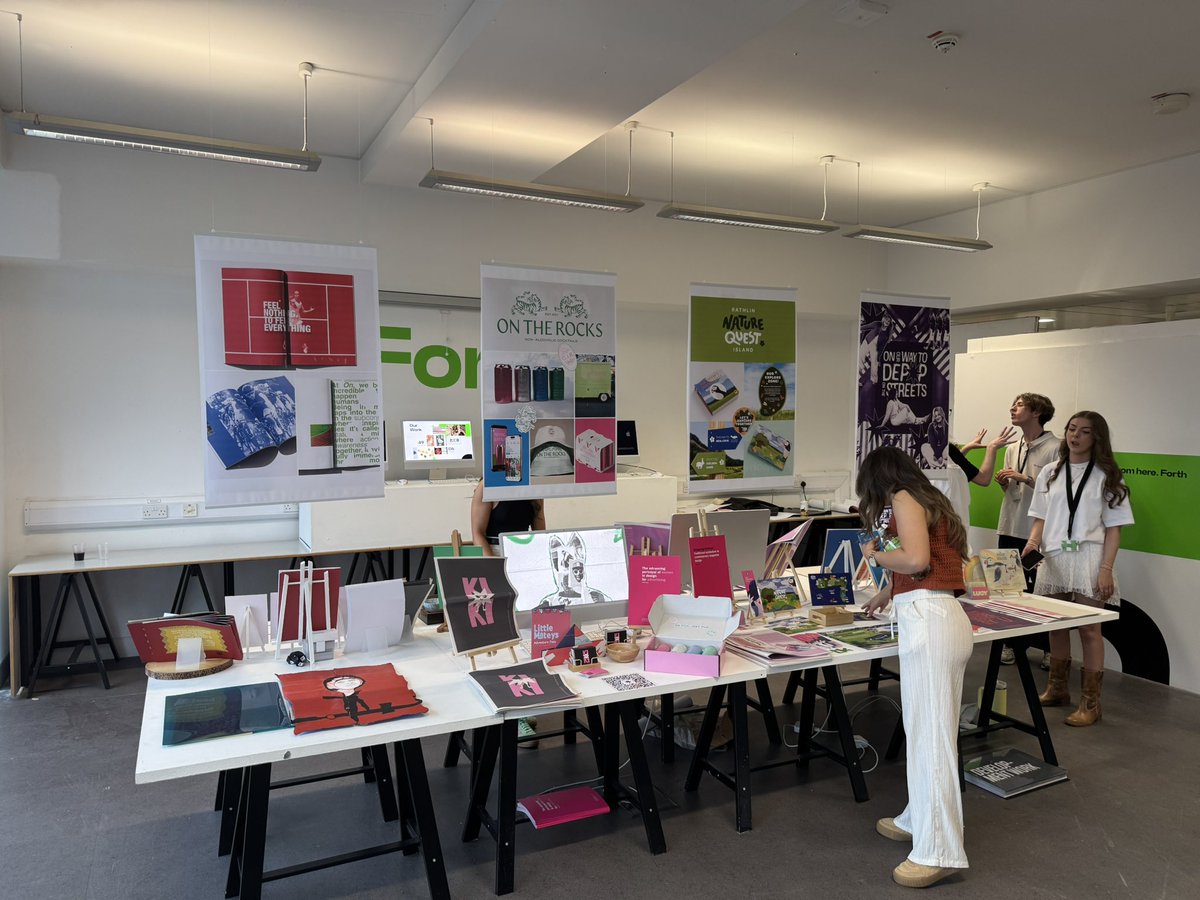 poneill_vr's tweet photo. That time of year again - the BDes (Hons) in Graphic Design at Ulster University final year degree show is open to general public for next two weeks. A great effort from both staff and students, well worth a visit!

Floor 4 Graphic Design studios 13 and 14, Ulster Belfast campus. https://t.co/0lc2H4oYoj