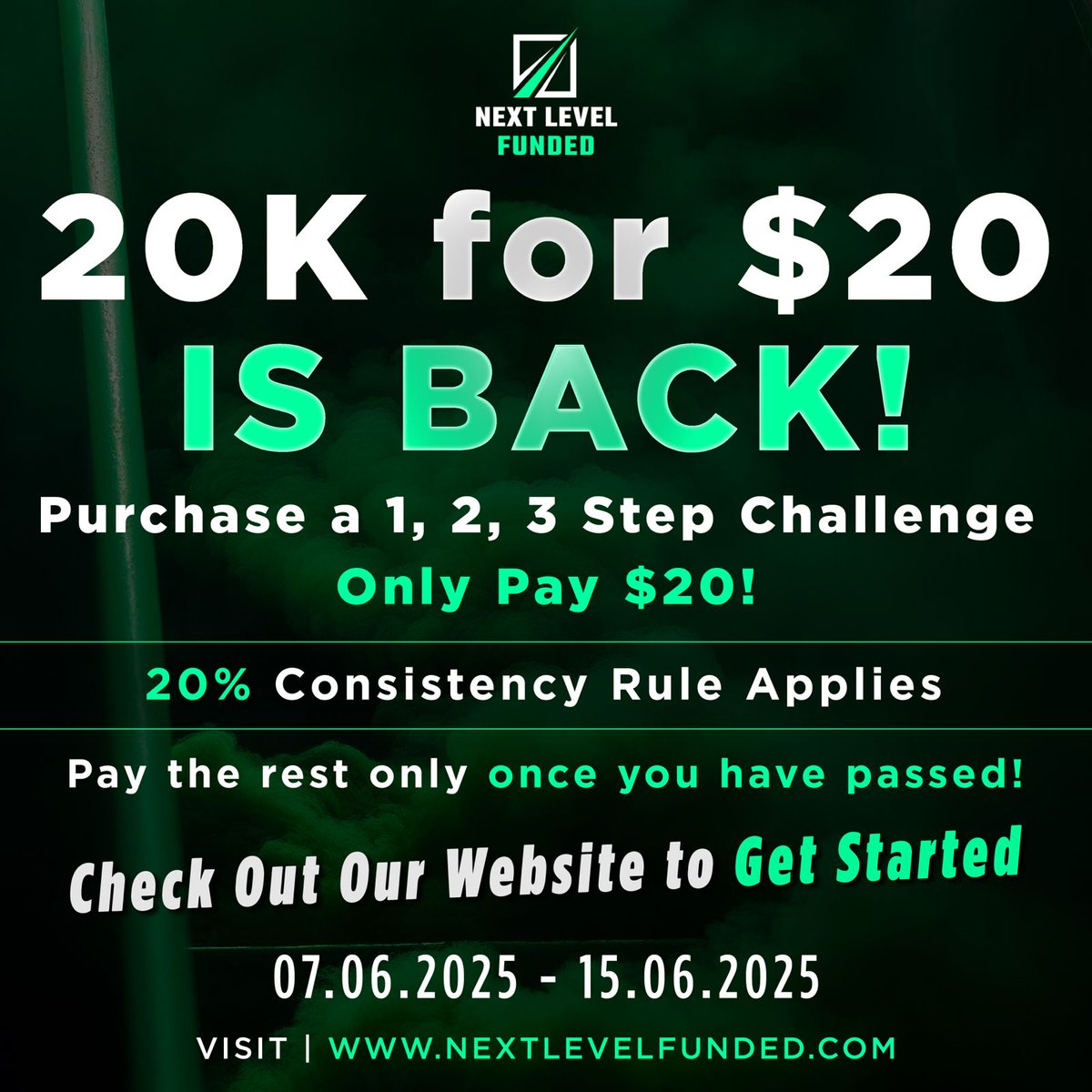 💥 <a href="/NextLvlFunded/">Next Level Funded</a> is the real deal
Are you a skilled trader ready to go big?
This prop firm is funding real traders with up to $400K capital!

✅ Fast payouts
✅ Clear rules
✅ No monthly fees
✅ Supportive community

Join thousands leveling up their trading game!