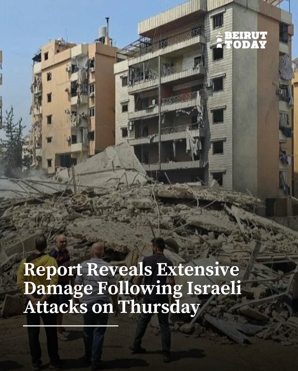 A preliminary report by Beirut’s Reconstruction Committee reveals extensive damage in the southern suburbs after a series of Israeli airstrikes. Entire residential blocks were flattened, and dozens of businesses and cars were destroyed.

Image by AFP