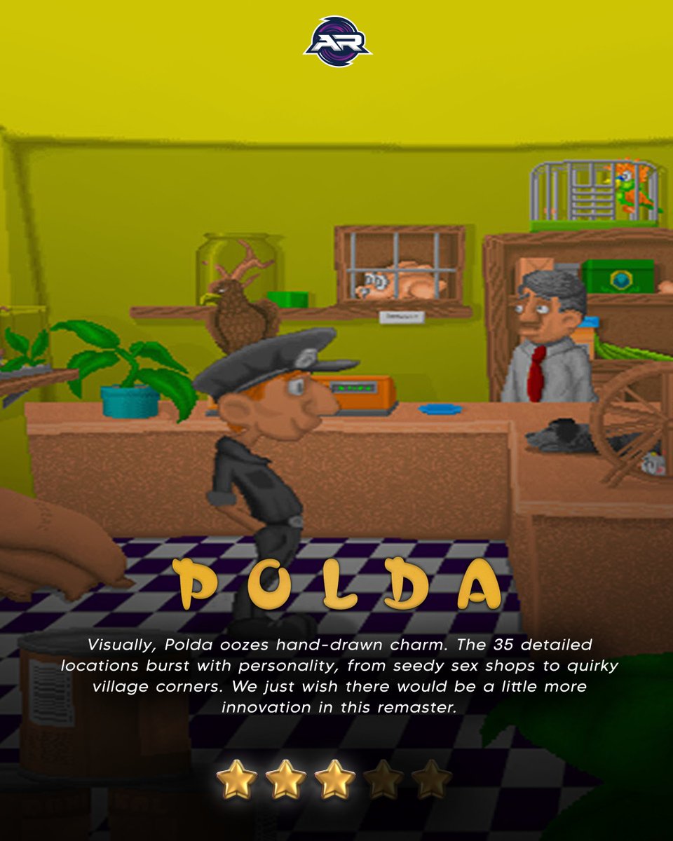 ArcaneRaise's tweet image. Classic point-and-click adventure tightly paced in a 5-hour mystery packed with various twists and turns.

@SleepTeam #ZimaSoftware #Polda