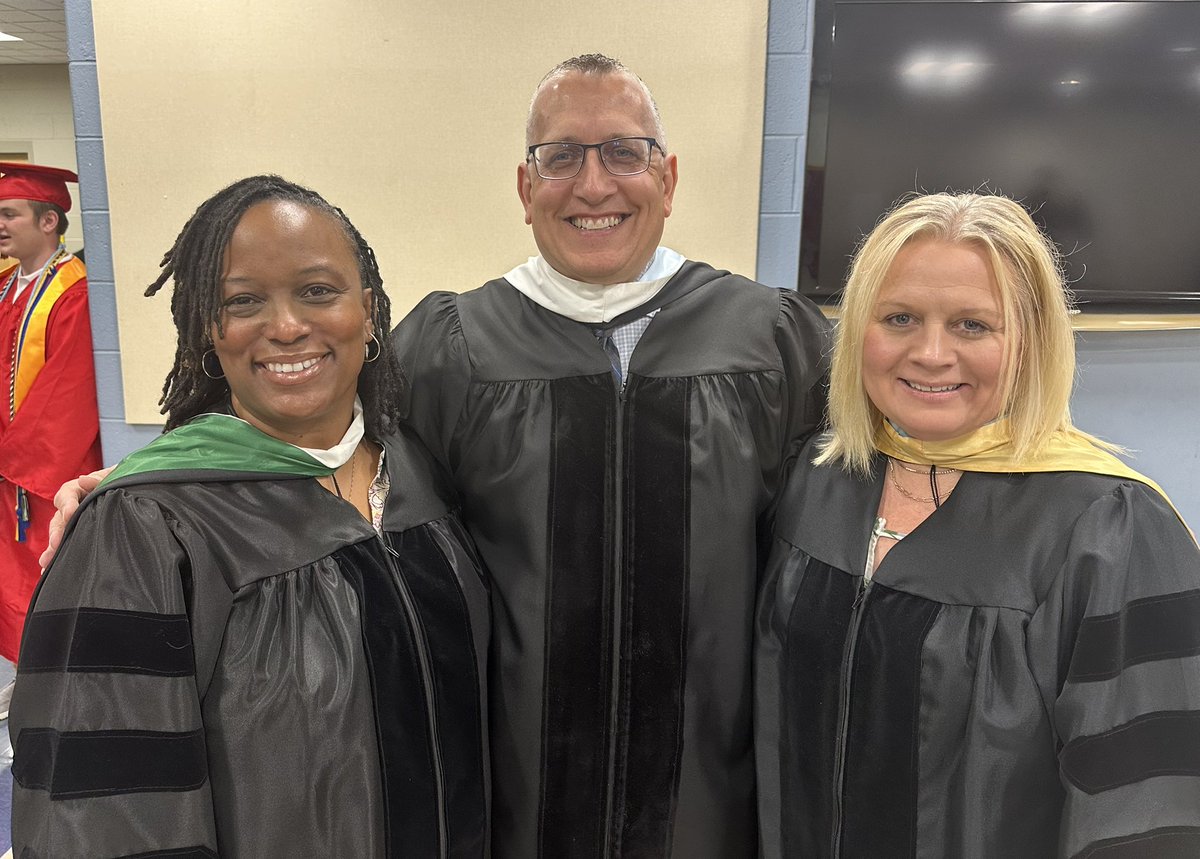 Graduation vibes from the SLMS administrative team!