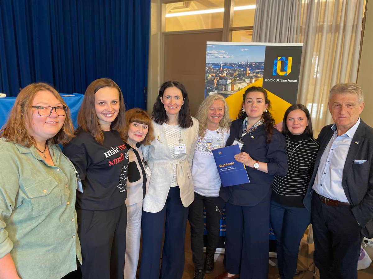 Lesia Orobets (@lesyaorobets) on Twitter photo At the #NordicAdvocacySummit <a href="/nordicukraine/">Nordic Ukraine Forum</a> we united with communities from Finland, <a href="/UkrAssocInFinn/">Ukrainalaisten Yhdistys Suomessa ry</a> , Denmark <a href="/EriksenLesya/">Lesia Ignatyk-Eriksen</a> <a href="/UAdialogues/">Ukrainian Dialogues</a> , Estonia, and Norway <a href="/NorskUkrainsk/">NorskUkrainsk center</a> to work on a joint security solution for the Nordic and Baltic states and Ukraine. Together, we’re At the #NordicAdvocacySummit <a href="/nordicukraine/">Nordic Ukraine Forum</a> we united with communities from Finland, <a href="/UkrAssocInFinn/">Ukrainalaisten Yhdistys Suomessa ry</a> , Denmark <a href="/EriksenLesya/">Lesia Ignatyk-Eriksen</a> <a href="/UAdialogues/">Ukrainian Dialogues</a> , Estonia, and Norway <a href="/NorskUkrainsk/">NorskUkrainsk center</a> to work on a joint security solution for the Nordic and Baltic states and Ukraine. Together, we’re
