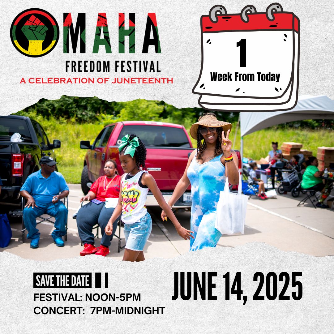 Freedomtainmen1's tweet image. Just 1 WEEK TO GO! 🎉

The Omaha Freedom Festival is almost here—who’s coming with you?
Tag your crew, plan your outfit, and get ready to celebrate! 

Download your ticket at: eventbrite.com/e/omaha-freedo… 

#1WeekOut #CountdownToFreedom #OmahaFreedomFestival