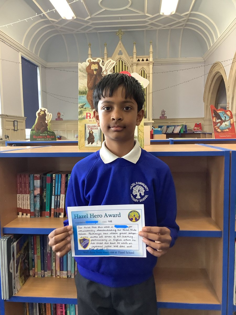 Miss Bentley (@missbentleyhcps) on Twitter photo Well done to our Hazel Hero this week for showing great independence! 👏🌟 <a href="/HazelSchool/">Hazel Community Primary School</a> Well done to our Hazel Hero this week for showing great independence! 👏🌟 <a href="/HazelSchool/">Hazel Community Primary School</a>