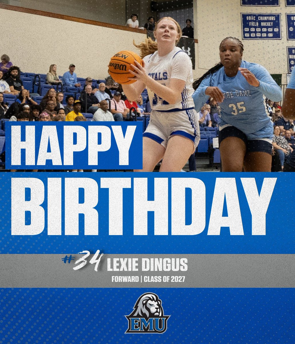 Shouting Happy Birthday to Lexie Dingus! We are so grateful for all of the ways you impact our program and lives with your work ethic, impeccable character, and joy! You truly are a difference maker on and off the court! 🥳❤️🤗💙🦁🏀