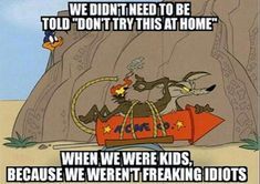 We watched these cartoons and laughed!  🤣