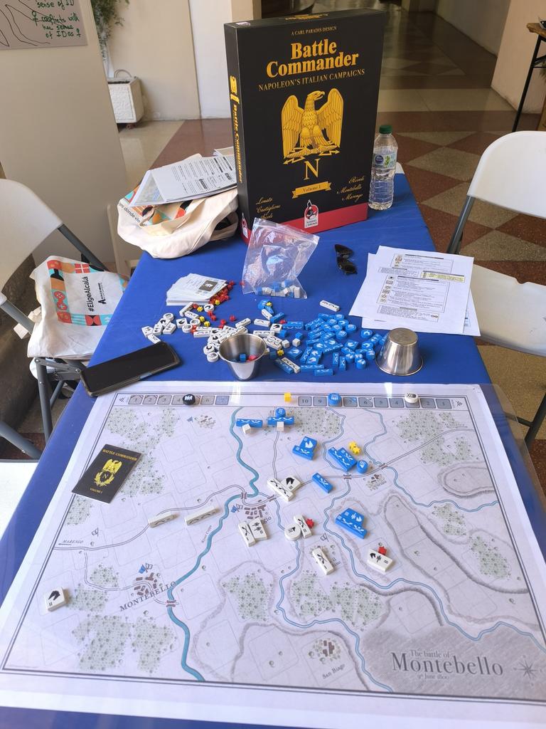 Battle Commander en la Vassal Forever en Alcalá de Henares. Un año más HQ en VF. #wargames #juegodemesa