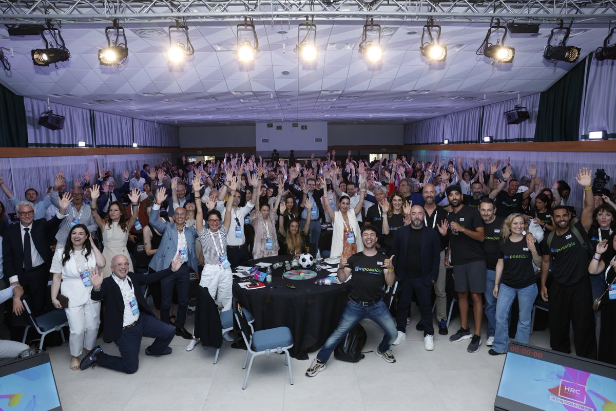 "Quando la parola è #energia, tutto può iniziare.”
Con questa immagine, Marco Gallo ha dato inizio al Meeting 2025 introducendo la parola che ci accompagnerà in questi 3 giorni: l’energia.

#HRCmeeting25 

Seguici su instagram per vivere tutti i momenti: instagram.com/hrc_community/