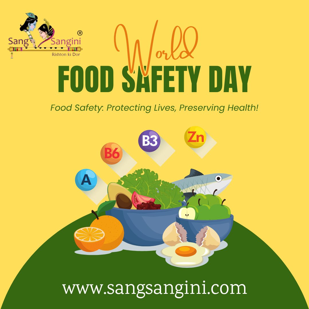 sangsangini's tweet photo. Let's work together to ensure that every meal is safe and every relationship is nurturing. 🌱💑

#WorldFoodSafetyDay #ScienceInAction #SangSanginiCares #HealthyLiving #SafeFoodForAll https://t.co/xyCym3Xho0