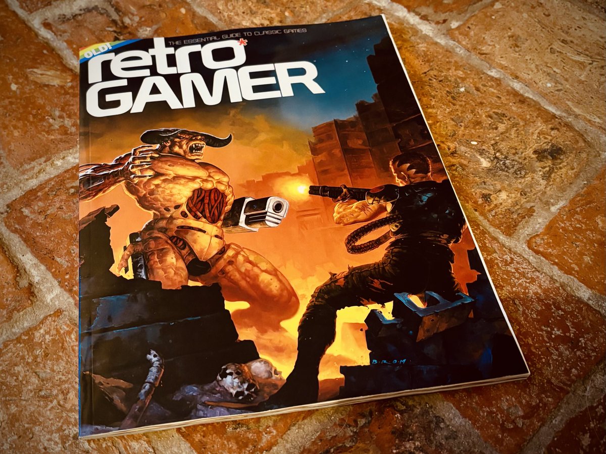 We’re DOOMed! Love this new Retro Gamer cover! #retrogaming