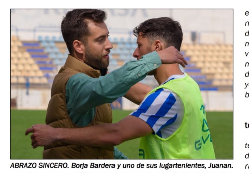 Juanan (@juanan_gomez8) on Twitter photo Mucha suerte mañana a la <a href="/AdTorrejoncf/">A.D. TORREJON C.F.</a> de un entrenador top que se merece ya un premio al buen trabajo <a href="/BorjaBardera/">Bardera</a> 👏! Te mando otro abrazo sincero desde Granada mister 💪⚽️ 🫂 Mucha suerte mañana a la <a href="/AdTorrejoncf/">A.D. TORREJON C.F.</a> de un entrenador top que se merece ya un premio al buen trabajo <a href="/BorjaBardera/">Bardera</a> 👏! Te mando otro abrazo sincero desde Granada mister 💪⚽️ 🫂