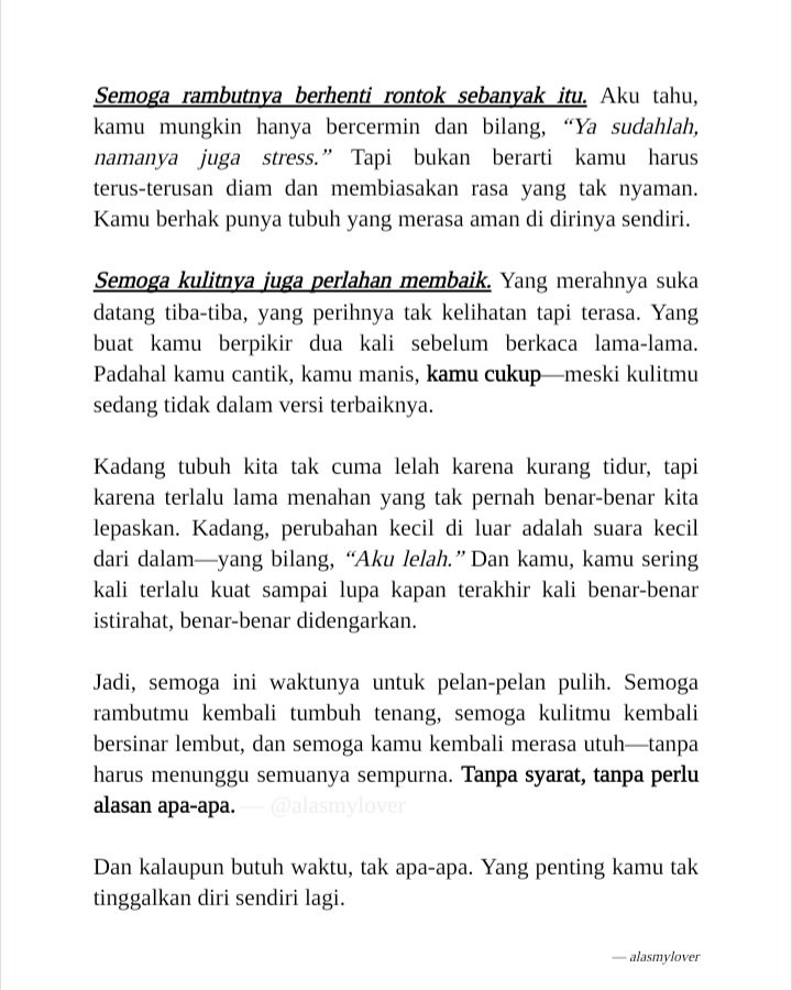 Semoga rambut rontoknya berkurang, dan kulitnya membaik, ya!