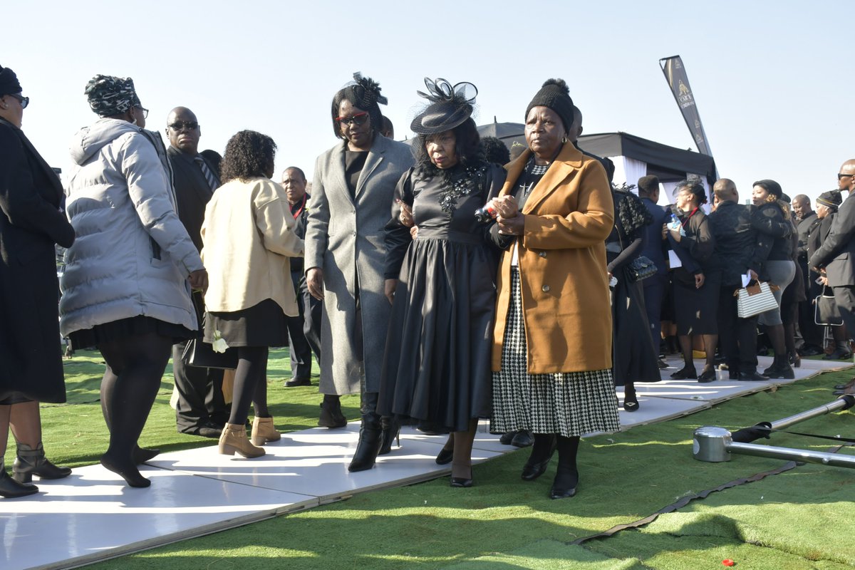 The mother of the late actor at Zandfontein Cemetery, paying her final respects to her son, Presley Chweneyagae.

Read more: <a href="/DailysunCelebs/">Daily Sun Entertainment News</a> <a href="/dailysunsa/">Daily Sun</a> 

#RIPPresleyChweneyagae Cobrizi TheRiver