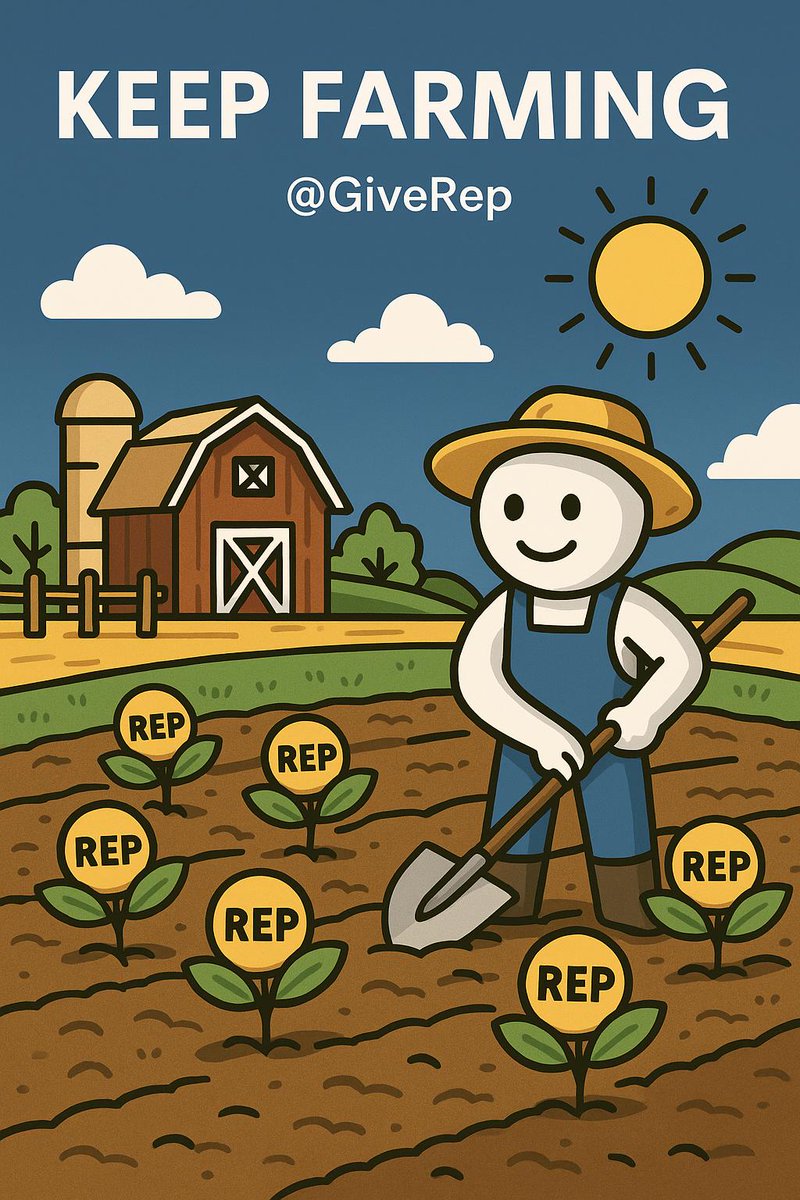 Kei_Financee's tweet photo. 🌾 Keep Farming!
It’s noon, a perfect time for a fresh round of REP farming! ☀️💥
Drop
@giverep &
@ikadotxyz below ⬇️
and I’ll send some REP back your way 🚜
The field is fertile, the grind is real, let’s grow together! 🌱
#GiveRep #KeiREP #NoonBoost #REPfarm #AirdropLife #Web3Community
@giverep @ikadotxyz