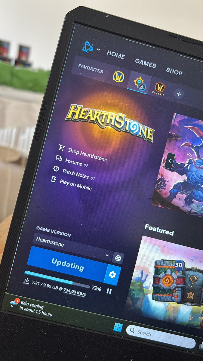 Will my internet cope with hearthstone? Will I have uninstalled by midnight? 
Am I secretly back on the path to being good? 

I think no x3 but we’ll see