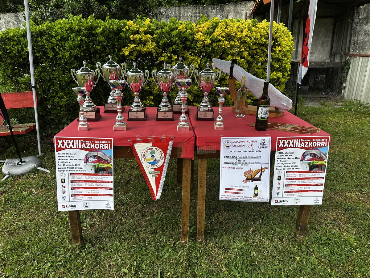 XXXIII AZKORRI TXAPELKETA

2025-07-06ko jardunaldiko emaitzak

Kadeteak
<a href="/SantutxuFC/">SantutxuFC</a> 6️⃣
<a href="/SDErandioClub/">S.D. Erandio Club</a> 0️⃣
Gasteak 
Galea 2️⃣
<a href="/cdGetxoOficial/">CD Getxo</a> 0️⃣

<a href="/BasqueWater/">Alzola</a> 
<a href="/Getxo_Futbola/">Getxo Futbola Fundazioa</a> 
<a href="/GetxoKirolberri/">Getxo Kirolberri</a> 
<a href="/FangalokaSpace/">Fangaloka</a>