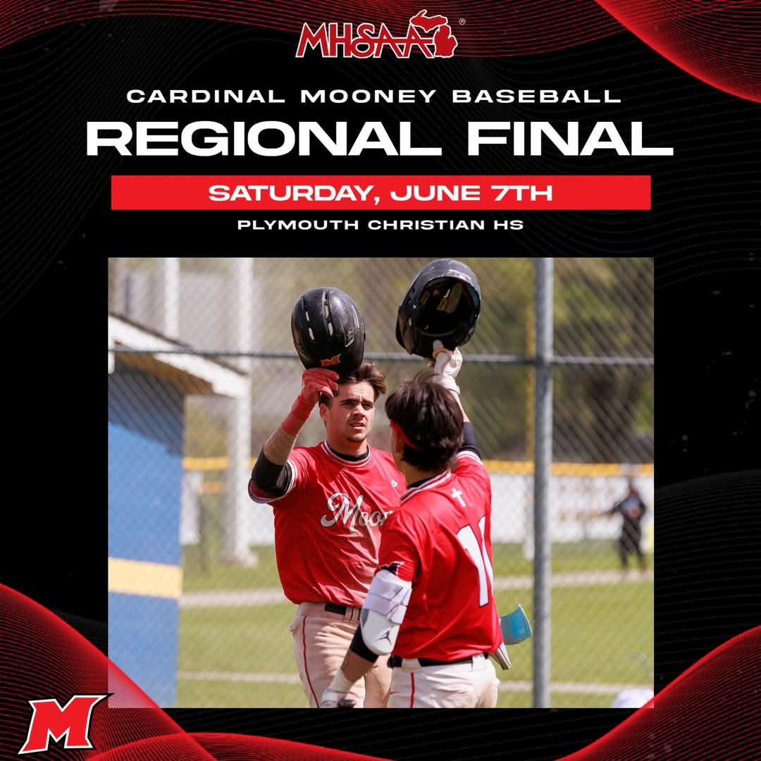 CardinalMooneyC's tweet image. Good luck to Cardinal baseball today as they play in the Regional Championship game at 10:00AM vs Unionville-Sebewaing. If they win they will advance to play in the MHSAA Quarterfinal at 2:00PM today.