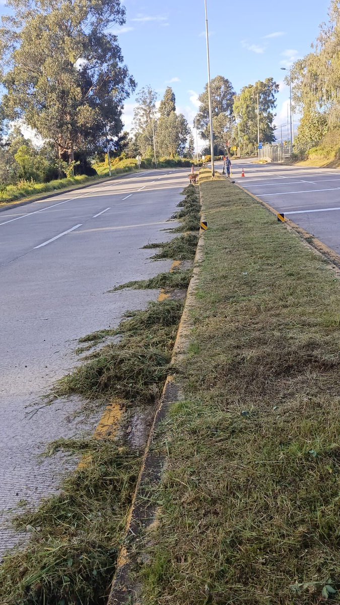#Atención | Trabajamos en el mantenimiento de las áreas verdes en el sector de la vía Amazonas, en la Autopista General Rumiñahui. Los trabajos no afectan a la circulación vehicular.

Conduce con precaución.