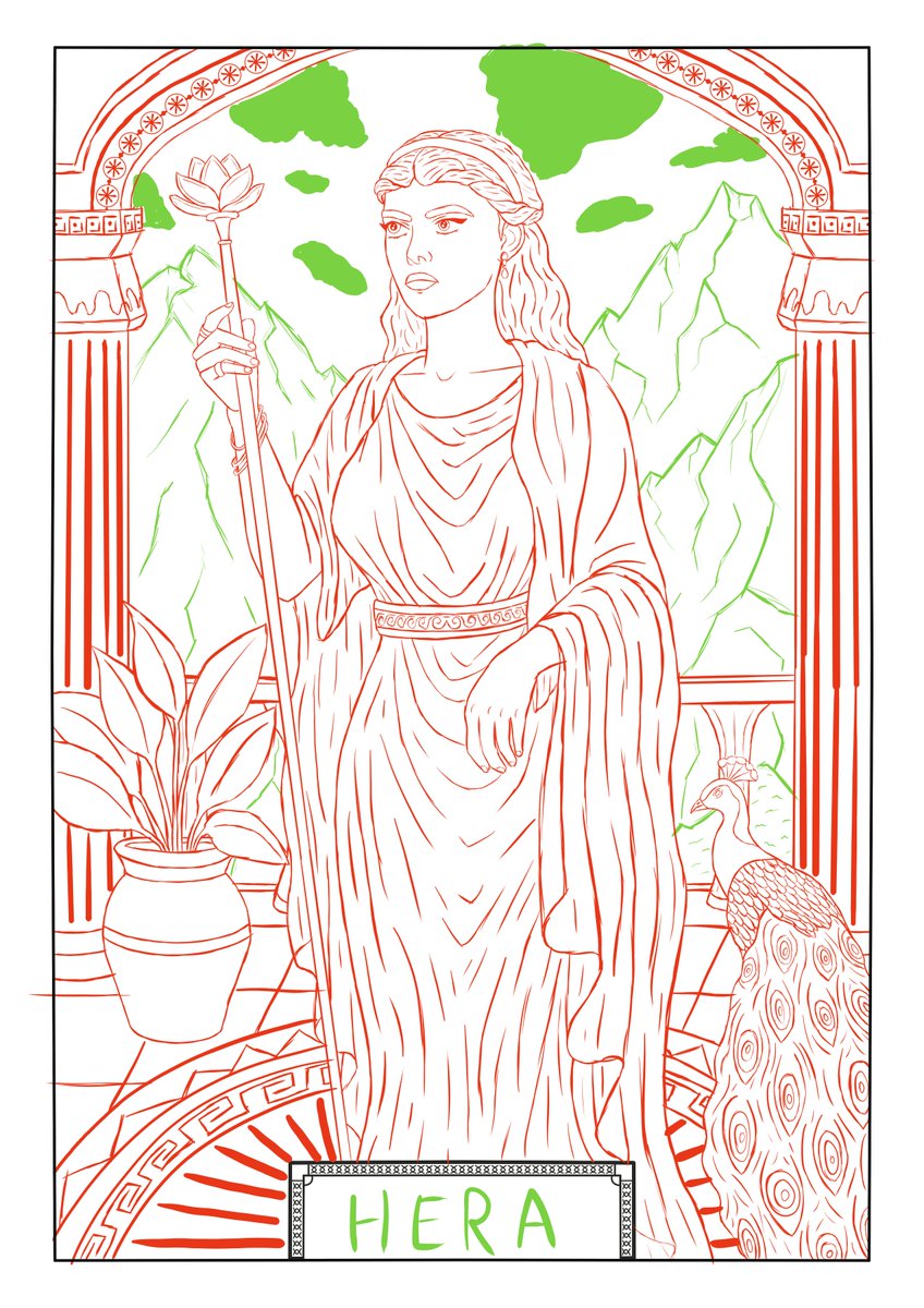 Eclipse4rt's tweet image. Bow down before your queen!

Sketch of Hera! - and her peacock

33 drawings left once this one is done, and some of them will be very challenging, wish me luck!

#artmoots #moots #commissionsopen