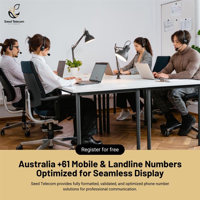 seedtelecomorg's tweet image. Ensure your Australian +61 mobile and fixed-line numbers are displayed correctly and consistently across all platforms.

📞 Visit us – seedtelecom.org to learn more.

#SeedTelecomSolutions #GlobalVoiceRoutes