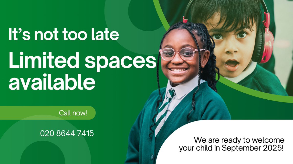 Cheam Park Farm (@cheamparkfarm) on Twitter photo 💭 Are you still looking for a Nursery or Reception place for September 2025?
We have some spaces available.
Get in touch to find out more.
👉 cheamparkfarmprimary.co.uk/697/announceme…
Proud to be the founder member of <a href="/LEOacademies/">LEO Academy Trust</a>. 💭 Are you still looking for a Nursery or Reception place for September 2025?
We have some spaces available.
Get in touch to find out more.
👉 cheamparkfarmprimary.co.uk/697/announceme…
Proud to be the founder member of <a href="/LEOacademies/">LEO Academy Trust</a>.