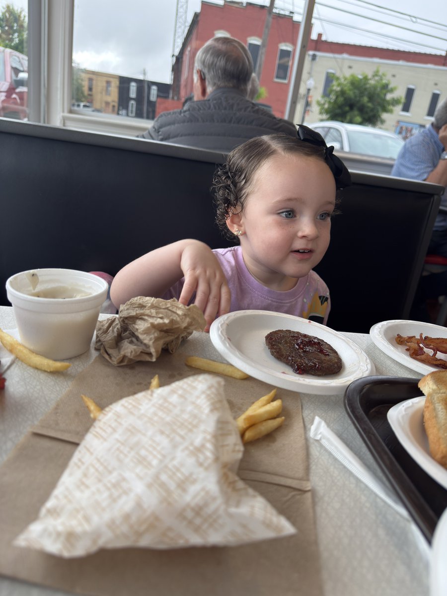 My breakfast date this morning