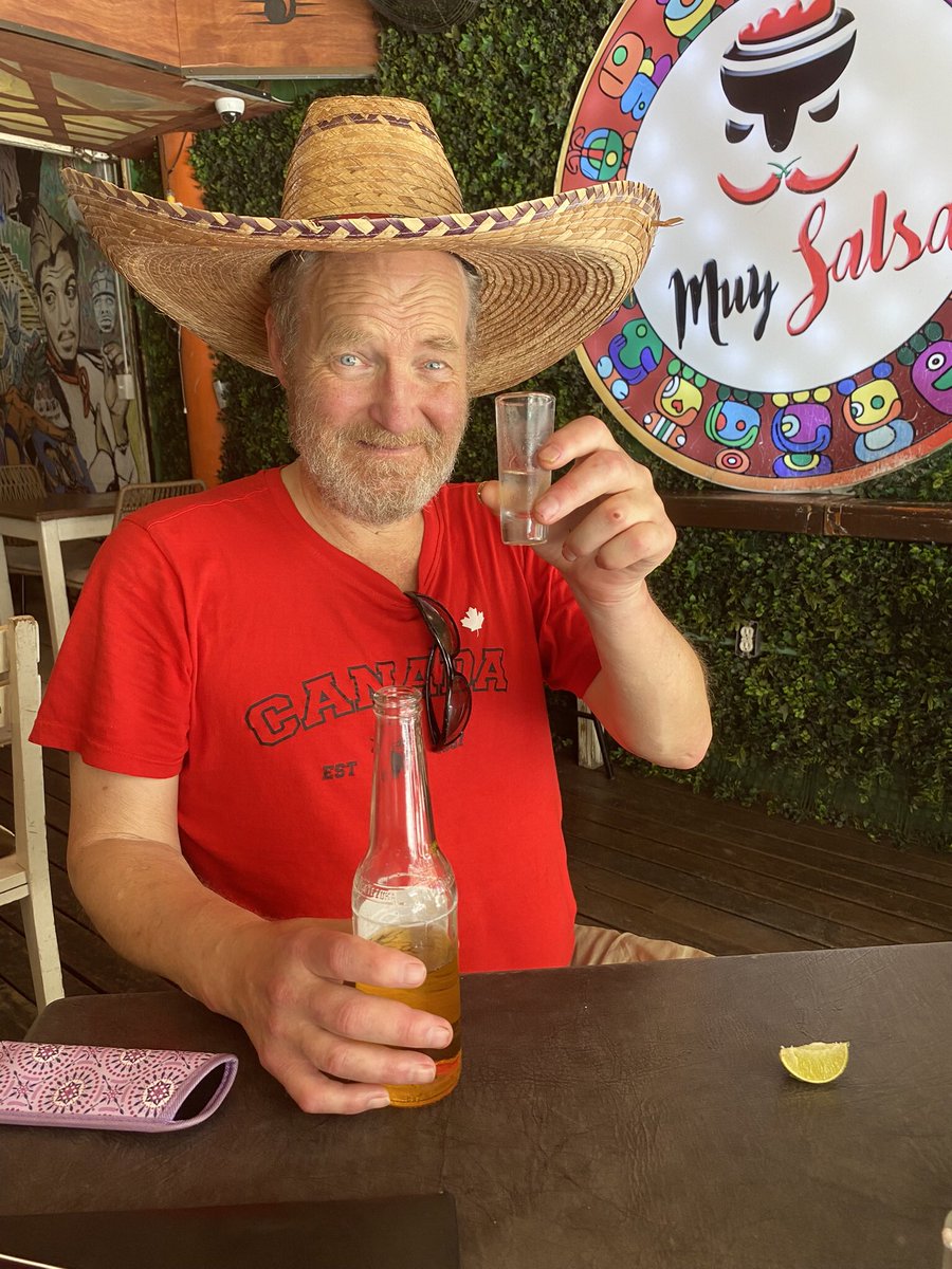 My lil’ bro’ one year ago today approximately 30 minutes before he had a massive heart attack and died in my arms.  I miss him every day but today will celebrate him with happy memories and several shots of CC.