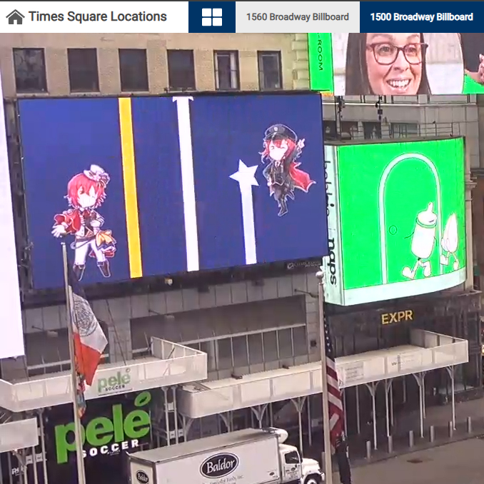 erebun11's tweet photo. You can catch the ad running every hour at the 46th minute today at NY Times Square!🥰
Please check the quote post for more details!! https://t.co/6YS0HBqyVQ
