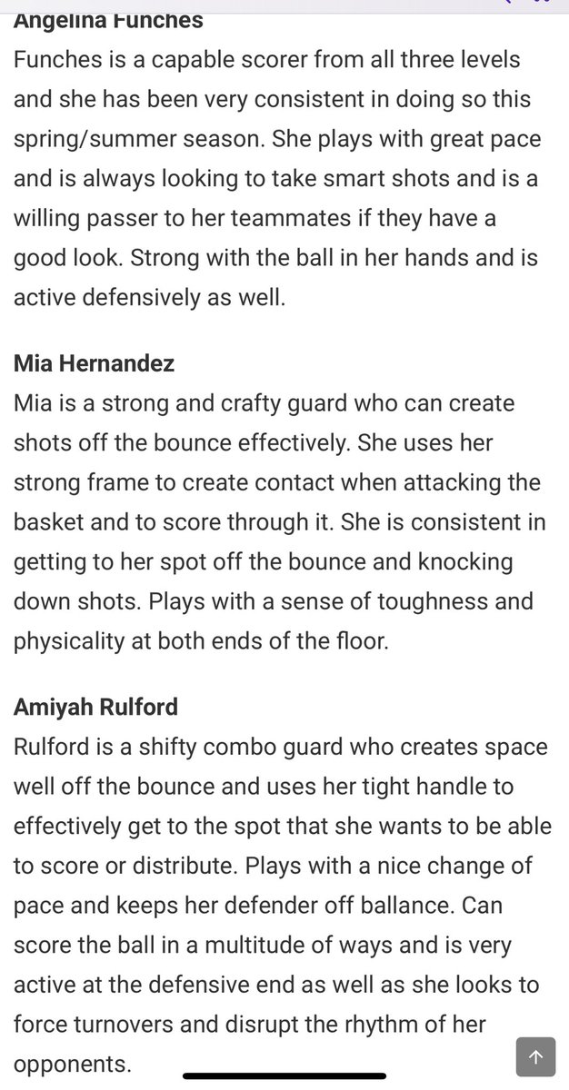 X. Muñoz (@coachxmunoz) on Twitter photo Appreciate you <a href="/JrAllStarMN/">Minnesota Jr. All-Star GBB</a> for highlighting the <a href="/MNGrizBBall/">Minnesota Grizzlies Basketball</a> hoopers! Appreciate the time and effort you put into this!
Coaches, when you get a chance, come take a look at what they can do!
<a href="/afunchh/">Angelina Funches</a> <a href="/_miamarie2/">Mia Hernandez</a> <a href="/amiyahrulford/">miyah rulford</a> Appreciate you <a href="/JrAllStarMN/">Minnesota Jr. All-Star GBB</a> for highlighting the <a href="/MNGrizBBall/">Minnesota Grizzlies Basketball</a> hoopers! Appreciate the time and effort you put into this!
Coaches, when you get a chance, come take a look at what they can do!
<a href="/afunchh/">Angelina Funches</a> <a href="/_miamarie2/">Mia Hernandez</a> <a href="/amiyahrulford/">miyah rulford</a>