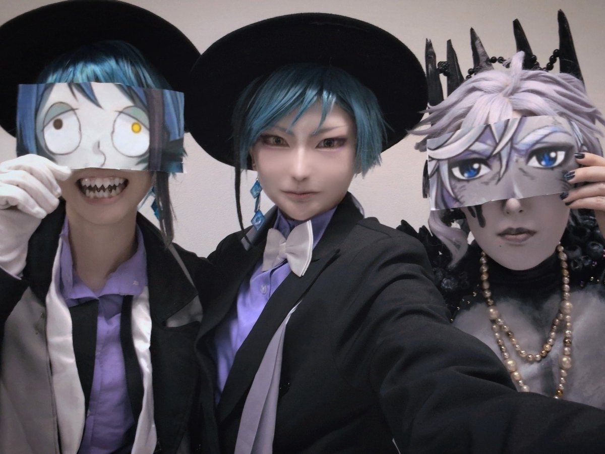 ※ cosplay / twst / octavinelle ?
(おそくほー)

オクタヴィネルで撮影してきました☆